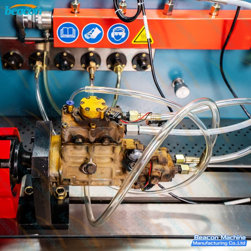 CAT 320D pump testing