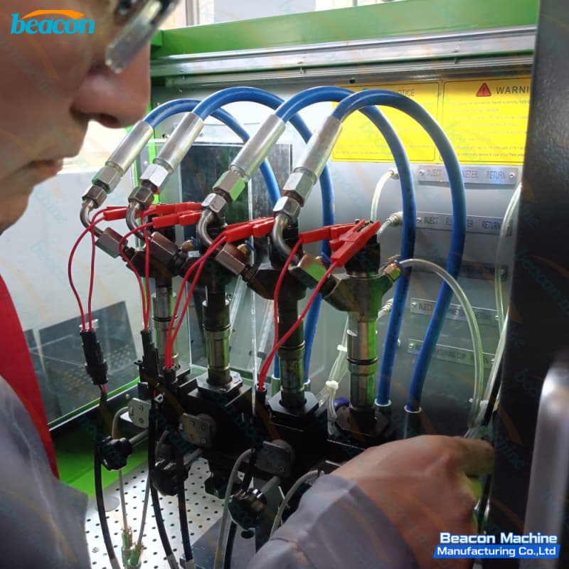 test 4 injector at the same time