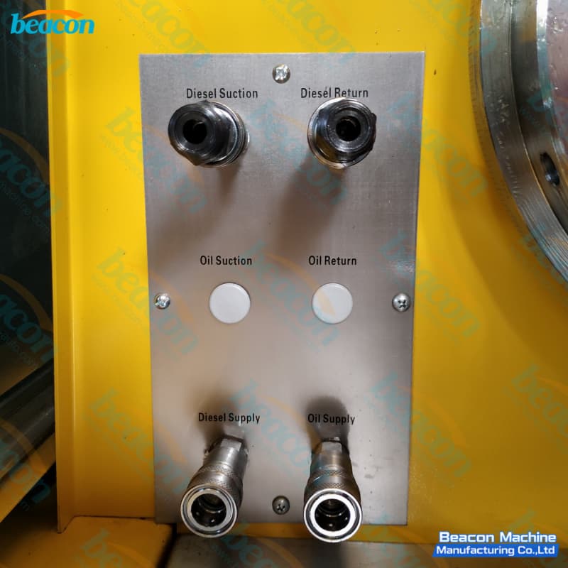 diesel injector calibration machine