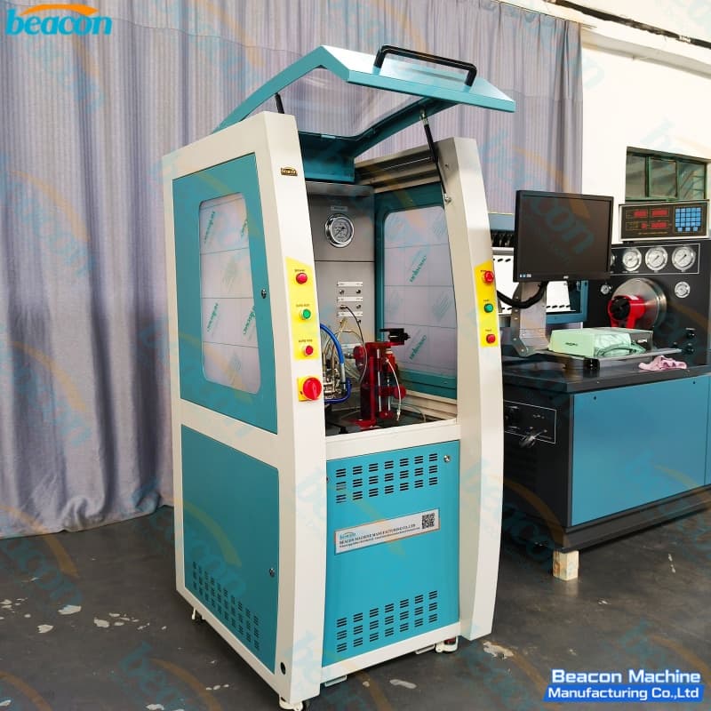 diesel repair shop test bench