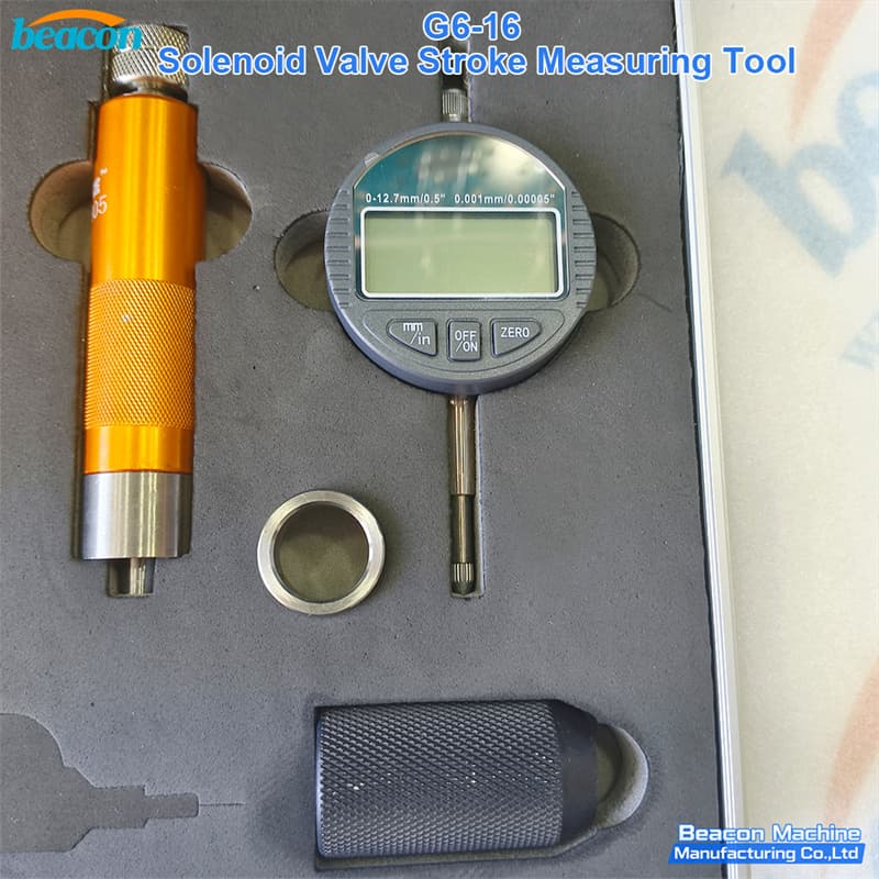 high precision diesel injector solenoid measurement