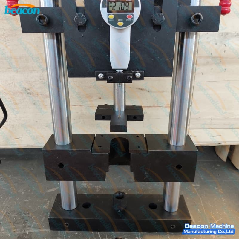 injector stroke test system