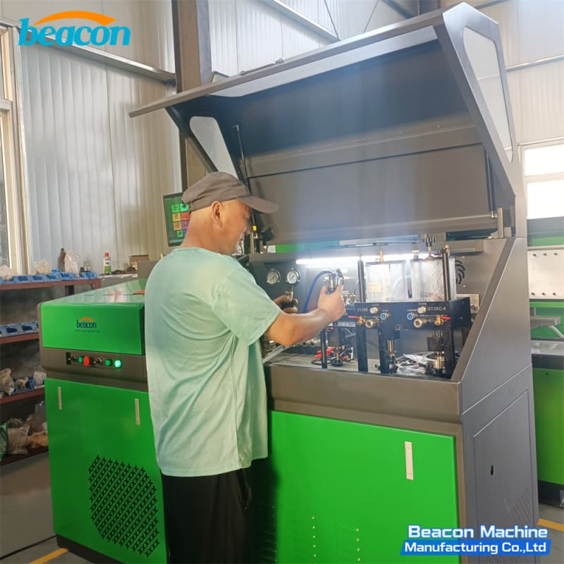 Common rail injector installation