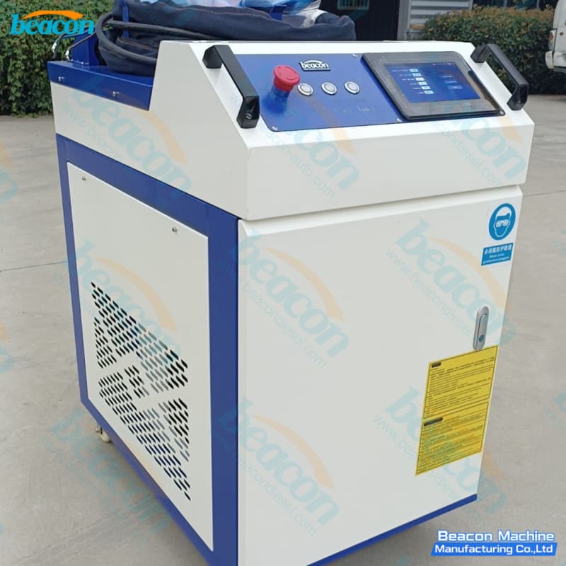 handheld continuous wave laser cleaning equipment side handheld continuous wave laser cleaning equipment side