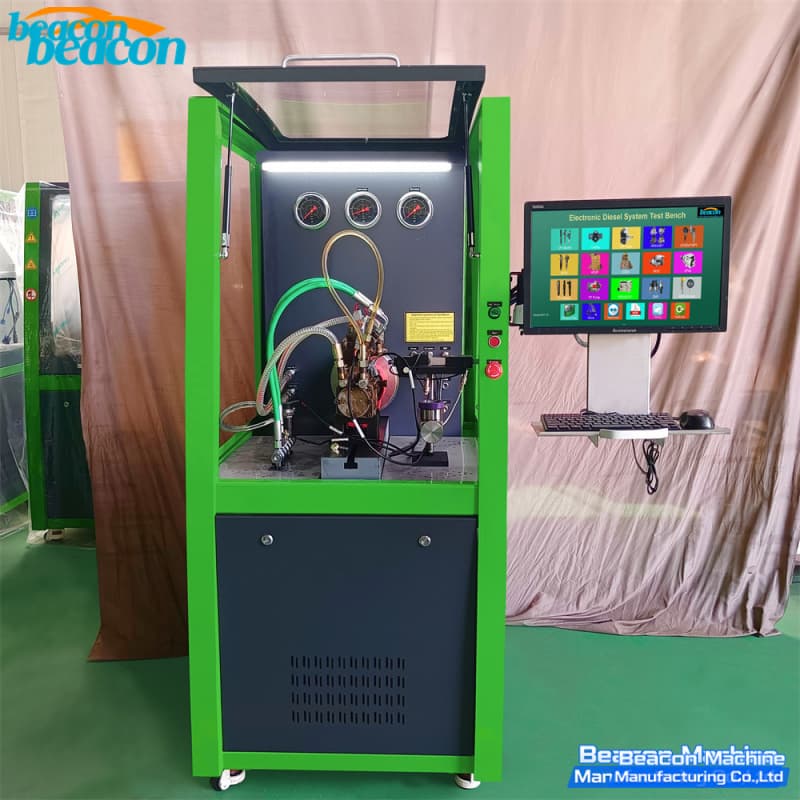multi injector simultaneous diagnostic calibration machine-green
