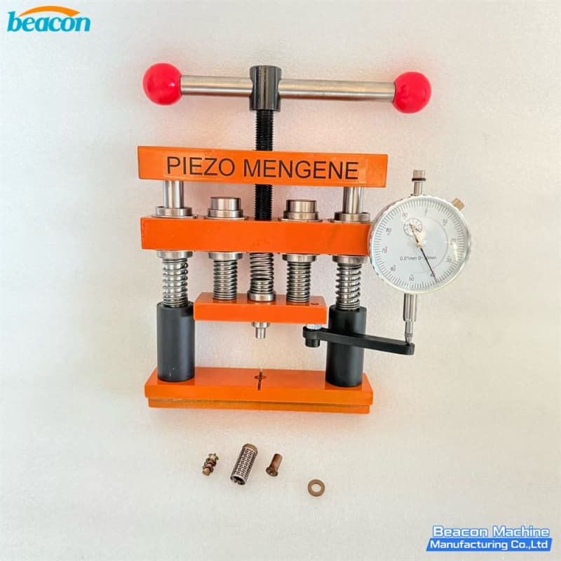 bosch piezoelectric injector dismantling tool and common rail piezo valve measuring stand