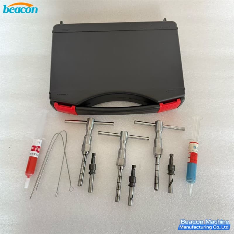 t-handle lapping tool for electronic unit pump