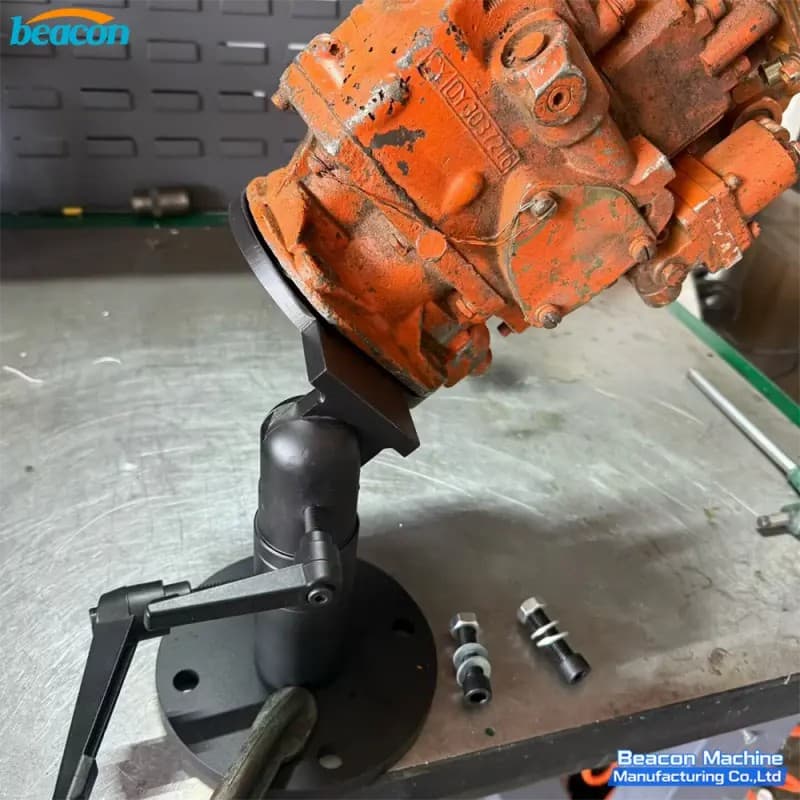 heavy duty stand for cummins pt gear pump Scene picture