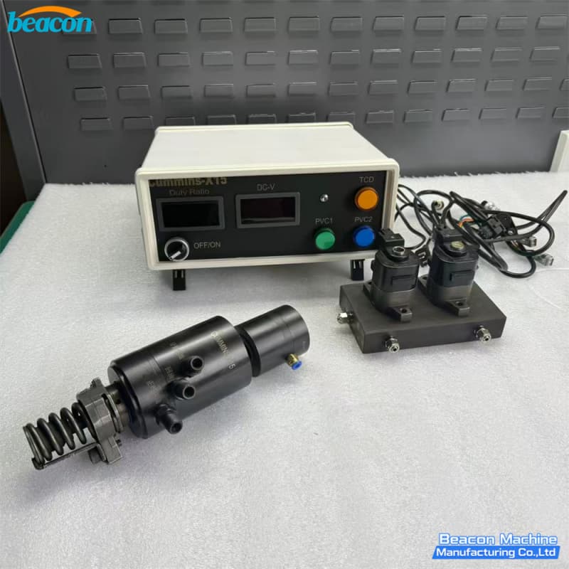 cummins isx15 fuel actuator testing equipment front
