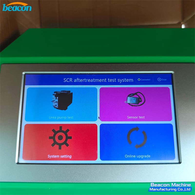 universal diesel emission fluid module analyzer screen