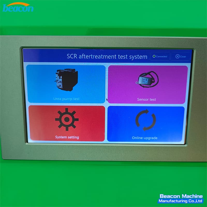 commercial vehicle scr pump electrical testing tool,touchscreen adblue delivery system diagnostic kit screen