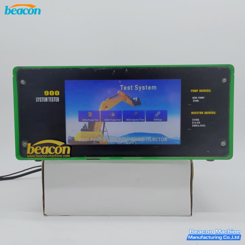 HEUI900 touchscreen diesel system tester front HEUI900 touchscreen diesel system tester front