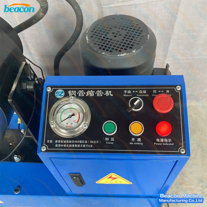 BC-51M radial compression fluid power equipment control area