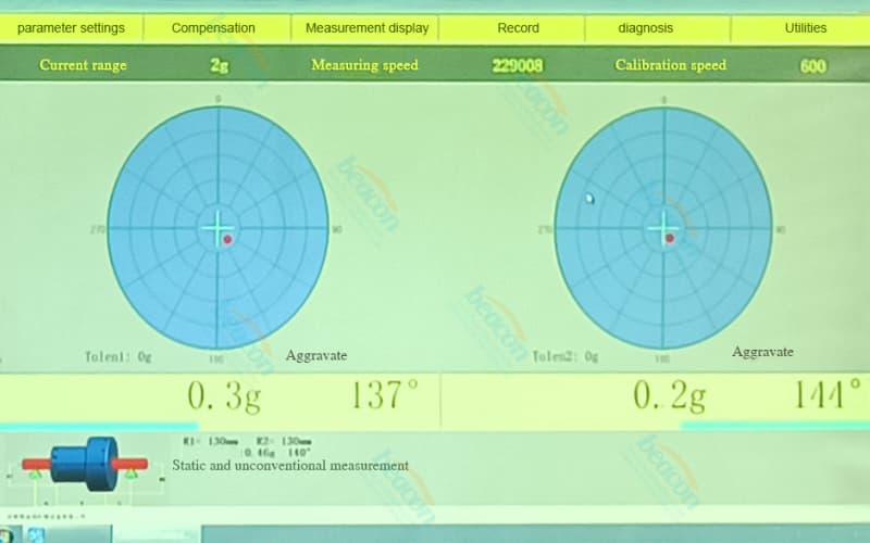 Microcomputer Measuring System Interface in Universal Joint Drive Dynamic Balancing Machine Operation Flow