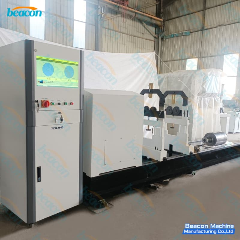 industrial driveshaft balancing equipment for truck and bus applications