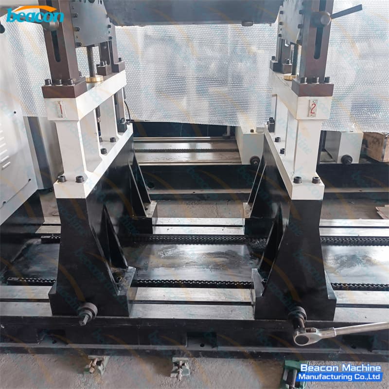 industrial rotating shaft balancing system for high load applications-stand