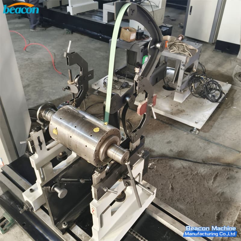 small rotor dynamic balancing machine for electric motors-stand