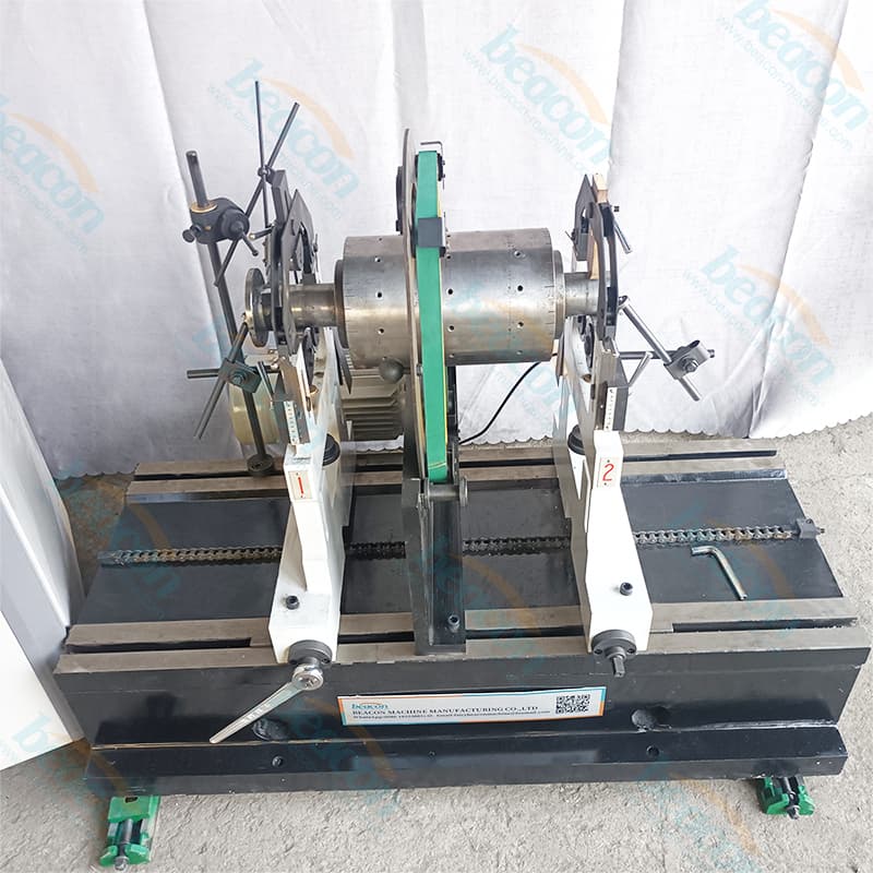 high precision rotor balancing machine for armatures-workpiece fexture