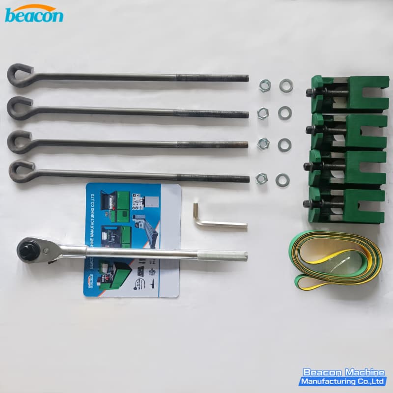 compact balancing machine for small rotating parts-accessories