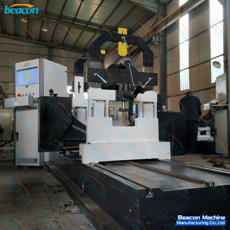 medium rotor balancing machine for electric motor repair