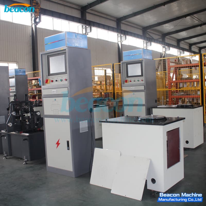 vertical dynamic balancer for gear blanks