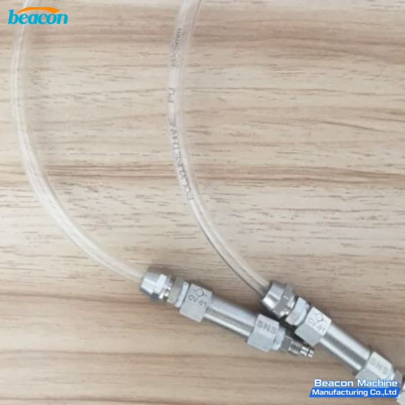 high precision back pressure valve for fuel injectors