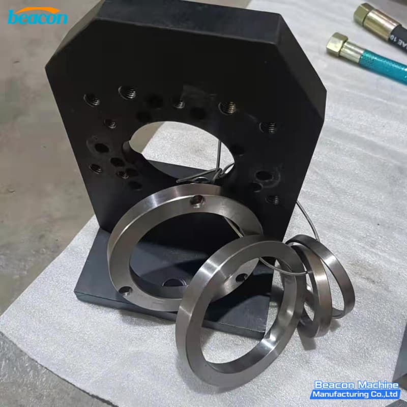 universal diesel pump mounting fixture for fuel injection test bench systems