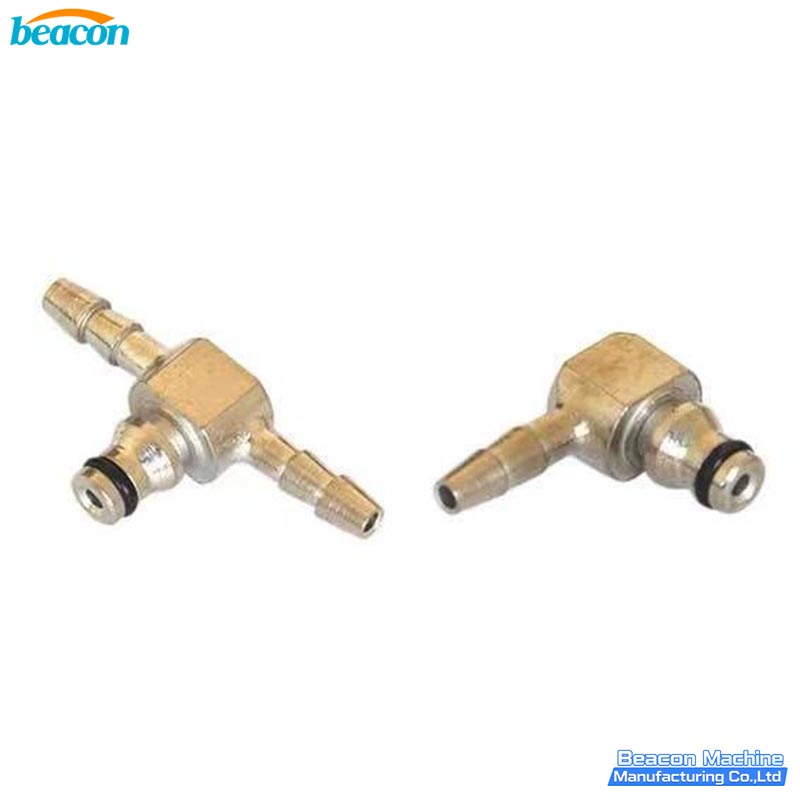 injector return connector-steel