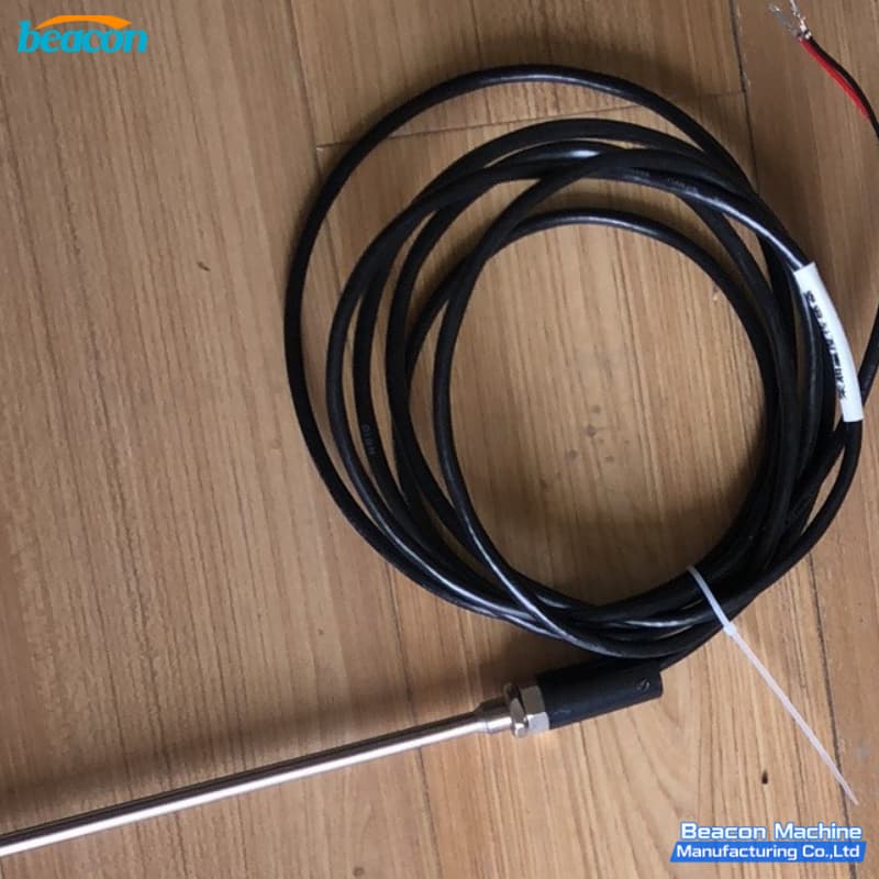 temperature sensor for diesel injector test bench monitoring and calibration systems