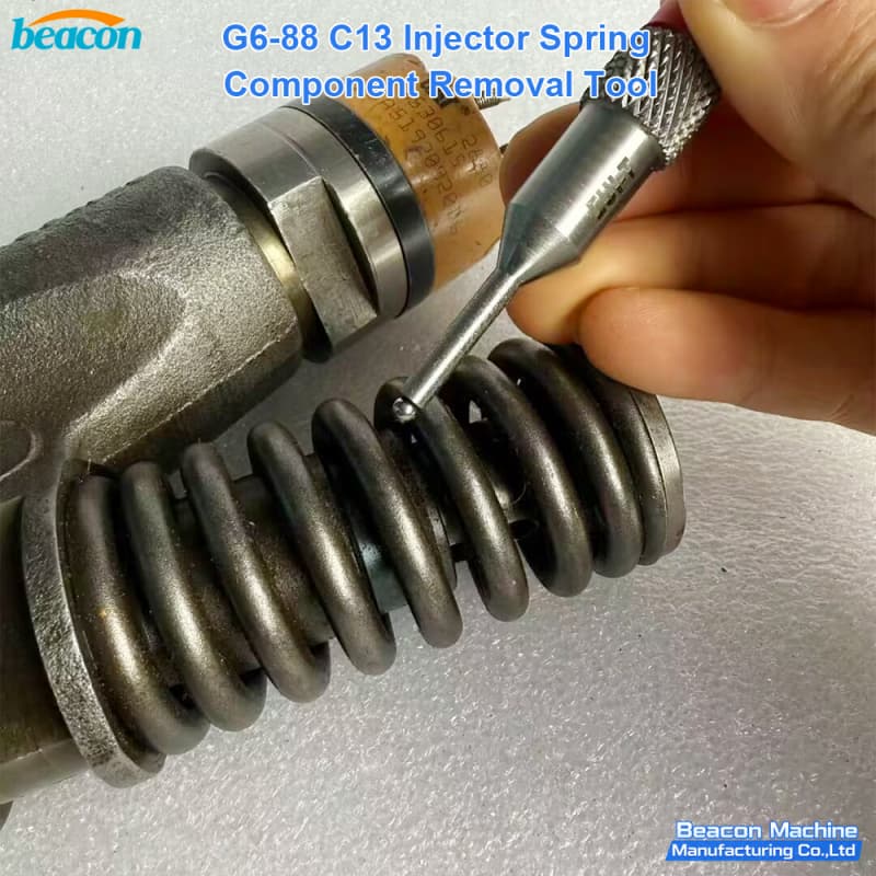 injector spring removal equipment for caterpillar c13