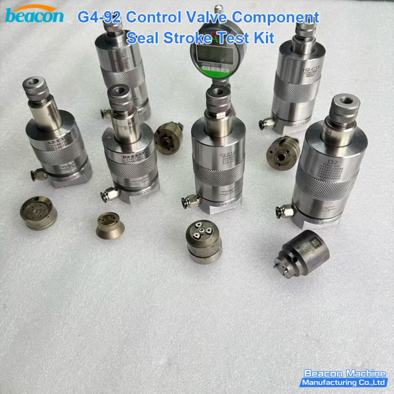 control valve sealing and stroke test kit diesel injector
