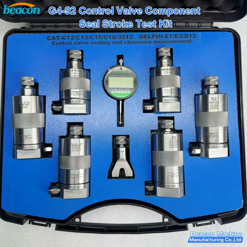 injector valve sealing performance testing system