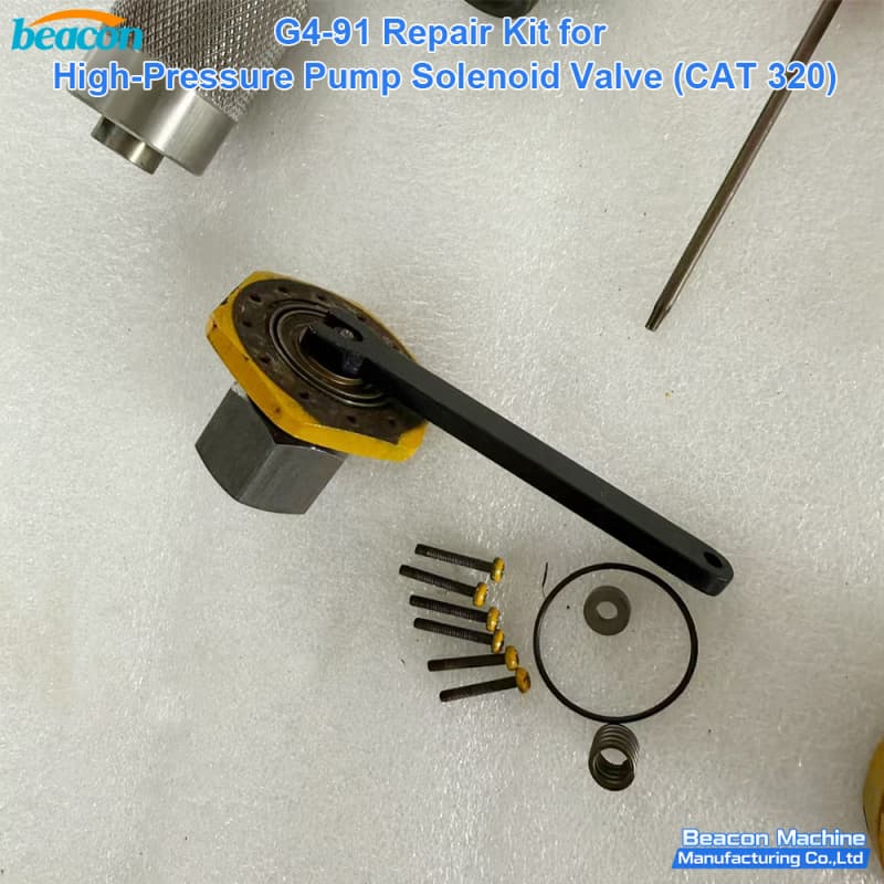 CAT 320D high pressure pump solenoid repair parts kit for diesel engine maintenance