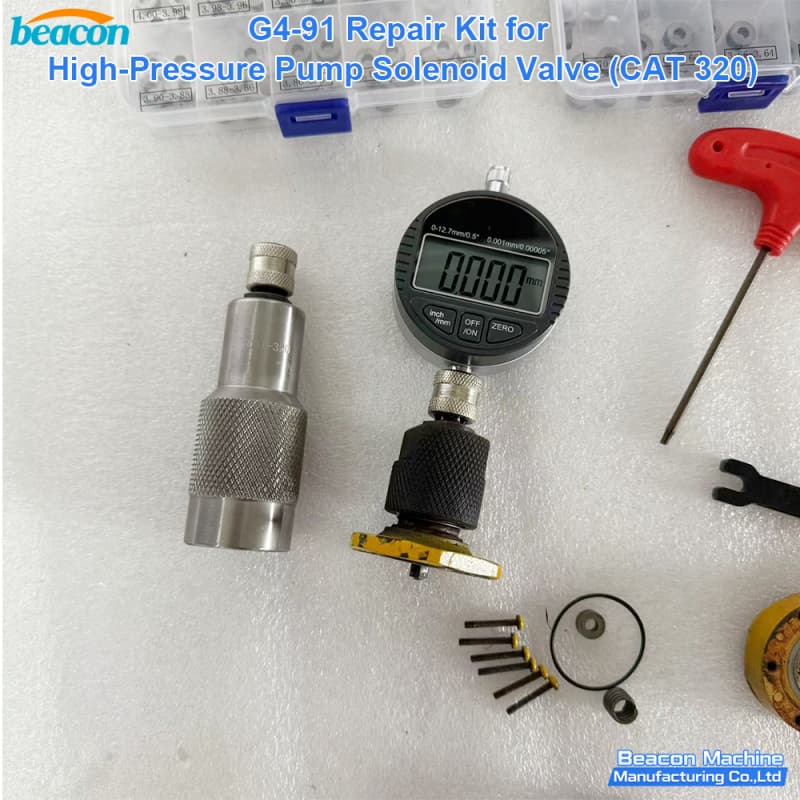 high precision solenoid repair kit for CAT 320D fuel pump calibration systems