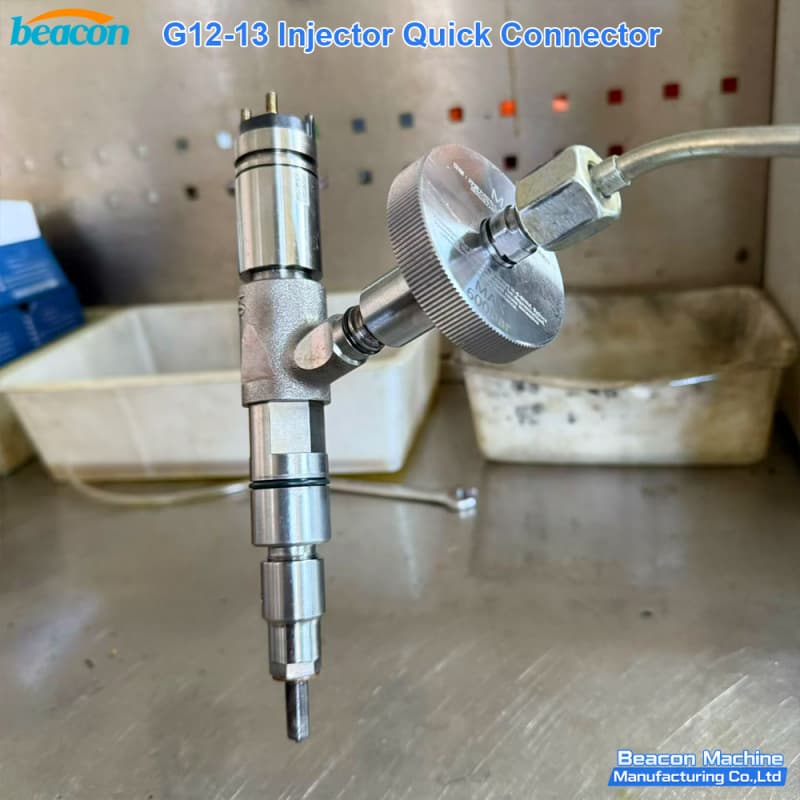 G12-13 injector quick connector for diesel test bench fast coupling applications