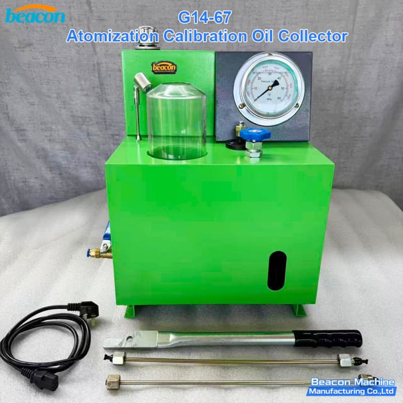 G14-67 fuel spray calibration collector for diesel injector performance testing