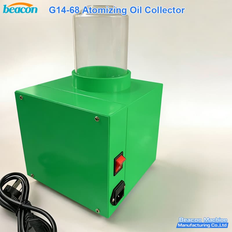 injector spray testing oil collector for diesel fuel system analysis equipment