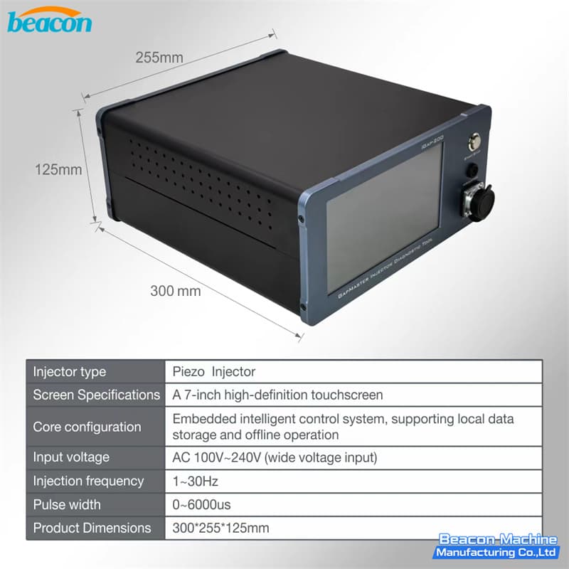 i-GAP200 piezo injector tester for diesel common rail high precision diagnostics