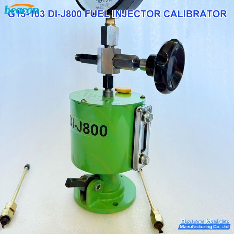 mechanical injector spray pattern checker