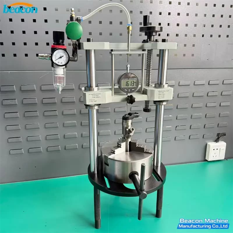 G6-87 injector stroke measurement tool set full pneumatic assembly with digital gauge.