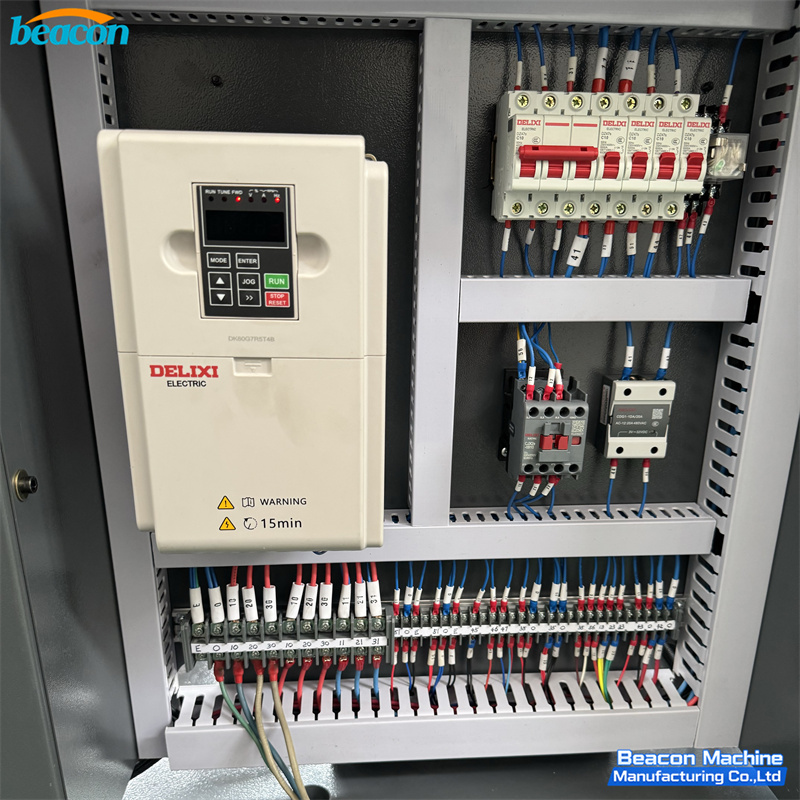 Industrial electrical control panel with Delixi inverter for EUI EUP-F