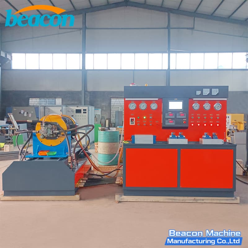 HP-B heavy duty hydraulic pump calibration station 355KW 700Bar full view HP-B heavy duty hydraulic pump calibration station 355KW 700Bar full view
