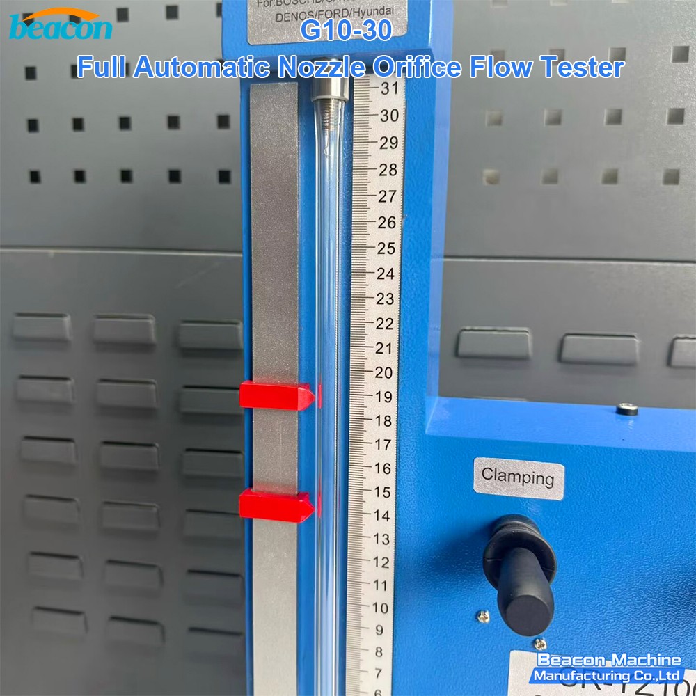 High precision pneumatic measuring element showing 10000x sensitivity on G10-30. High precision pneumatic measuring element showing 10000x sensitivity on G10-30.