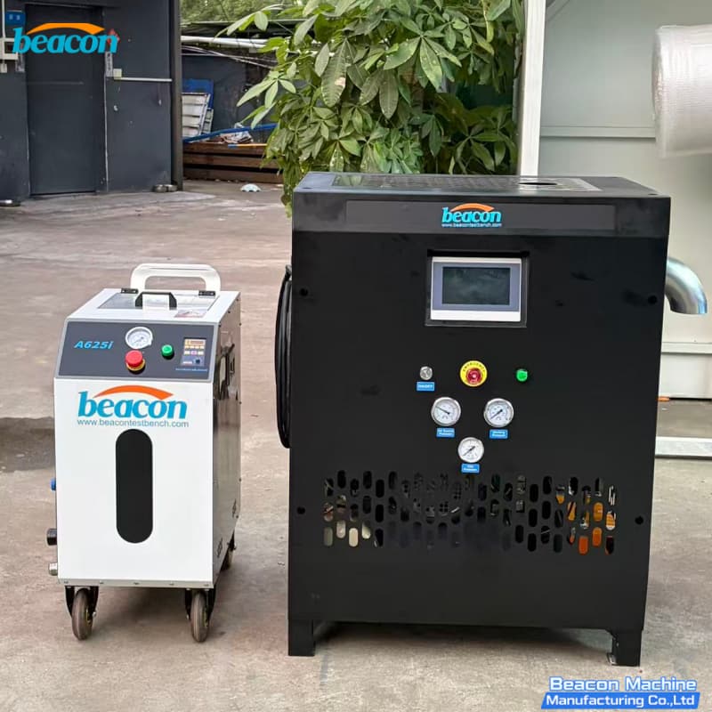 Complete BCX60 dry ice maker and blasting machine set for industrial cleaning Complete BCX60 dry ice maker and blasting machine set for industrial cleaning