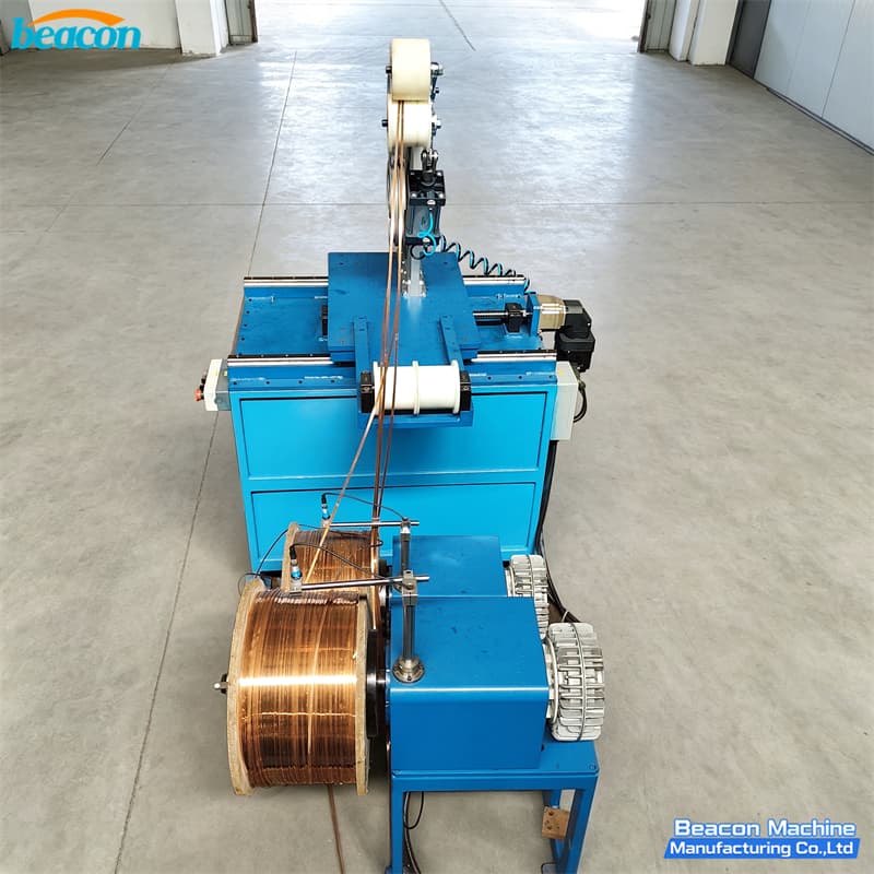 Precision wire tensioning and feeding module of BEACON MACHINE WD-3500 Precision wire tensioning and feeding module of BEACON MACHINE WD-3500