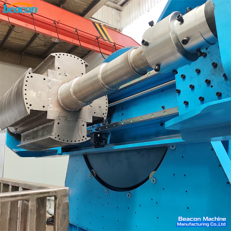 Main drive shaft and spindle assembly of the WD-3500 industrial winding machine Main drive shaft and spindle assembly of the WD-3500 industrial winding machine