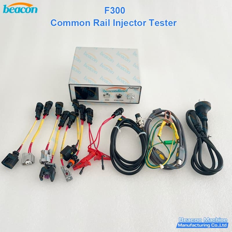 F300 portable diesel injector diagnostic driver box with multi brand harness adapters F300 portable diesel injector diagnostic driver box with multi brand harness adapters